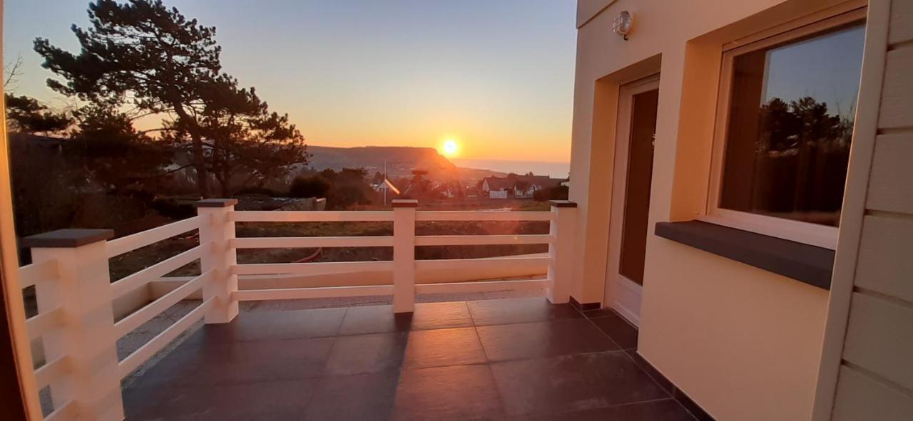 Le Panorama - Vue Mer Criel-sur-Mer Bagian luar foto