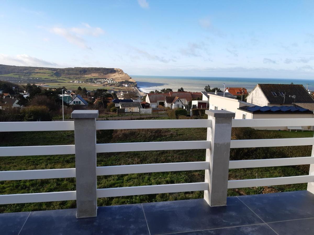 Le Panorama - Vue Mer Criel-sur-Mer Bagian luar foto