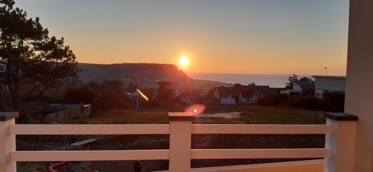 Le Panorama - Vue Mer Criel-sur-Mer Bagian luar foto
