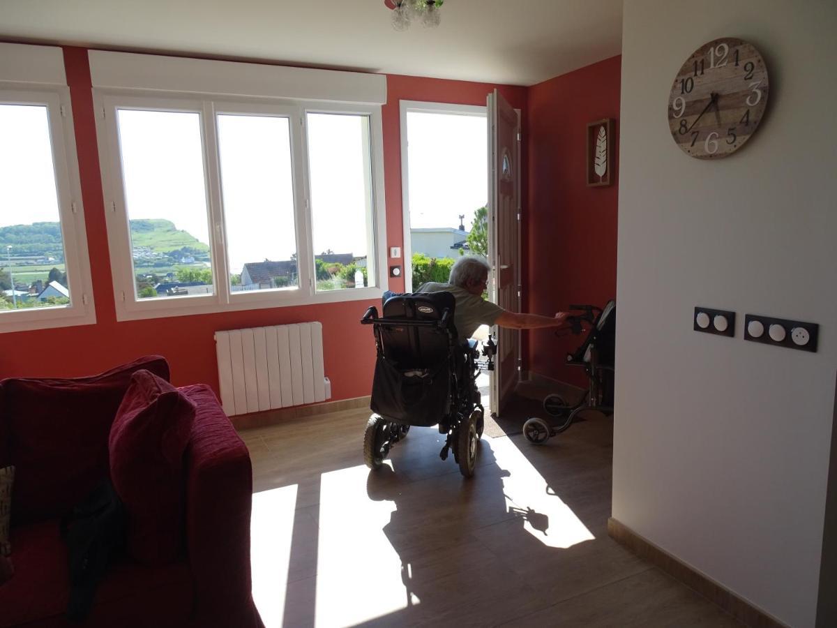 Le Panorama - Vue Mer Criel-sur-Mer Bagian luar foto